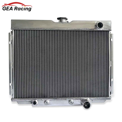 3 Row Aluminum Radiator Front Mounting Points For 1968-1969 Ford Mustang & 1967-1970 Mercury Cougar XR-7 5.8L V8 (351C) AT/MT