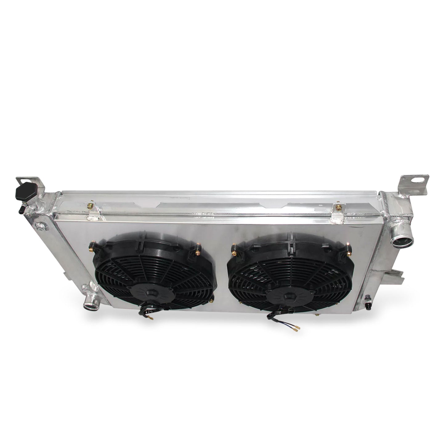 3 Row Radiator Top Fill with Fan Shroud Brackets 1985-1997 Ford Bronco/F-150 to F-450 V8