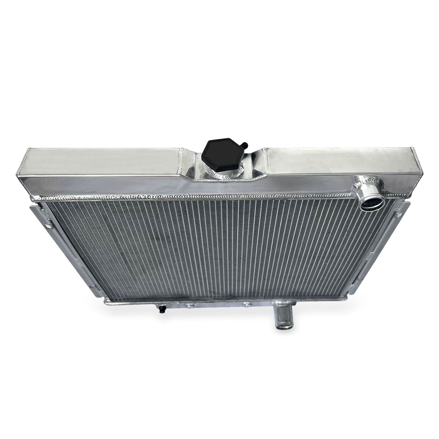 3 Row Radiator Top Fill Neck 5.8L V8 Mustang 1968-1969 & Cougar XR-7 OEM Mounts AT/MT