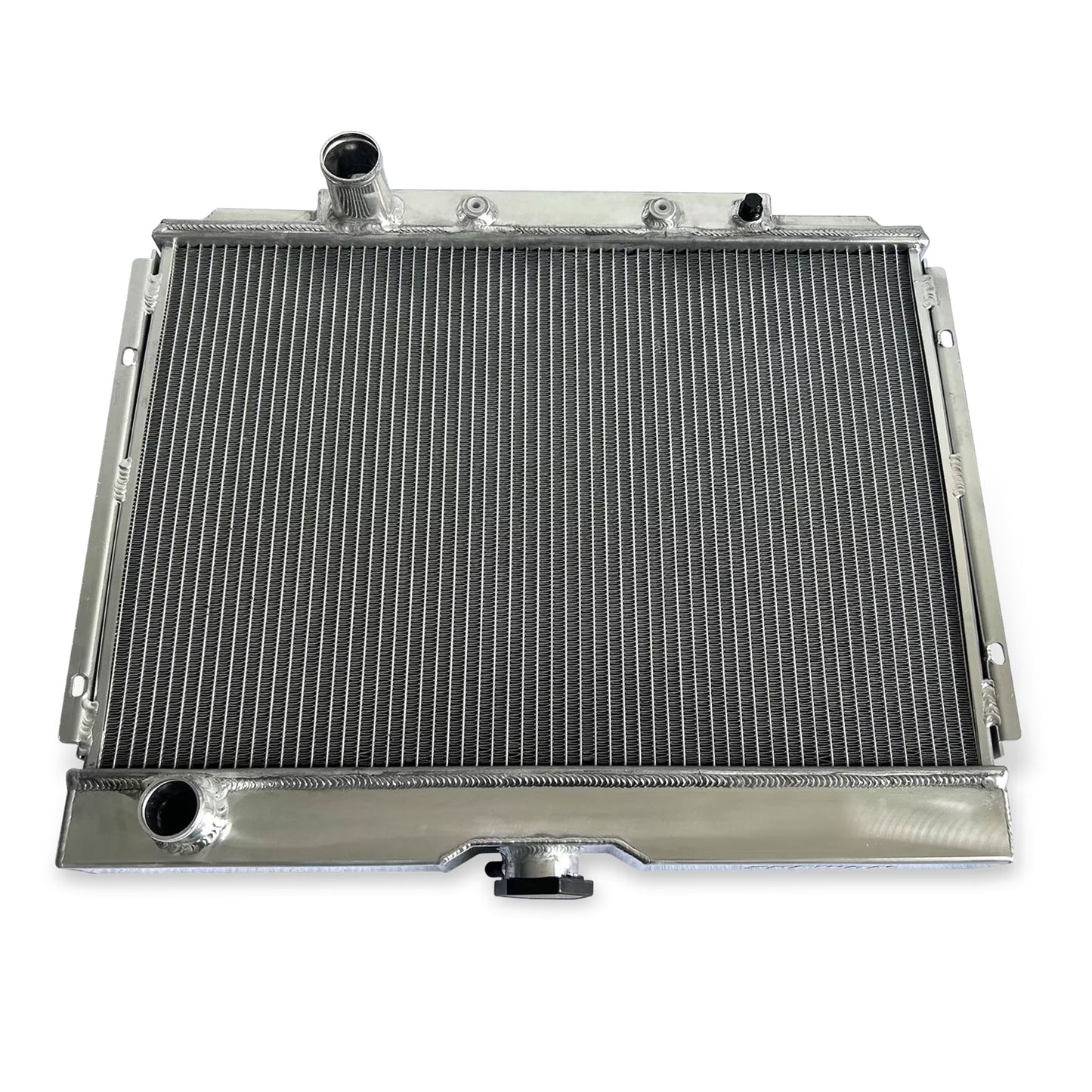 3 Row Radiator Top front Fill Neck 5.8L V8 Mustang 1968-1969 & Cougar XR-7 OEM Mounts AT/MT
