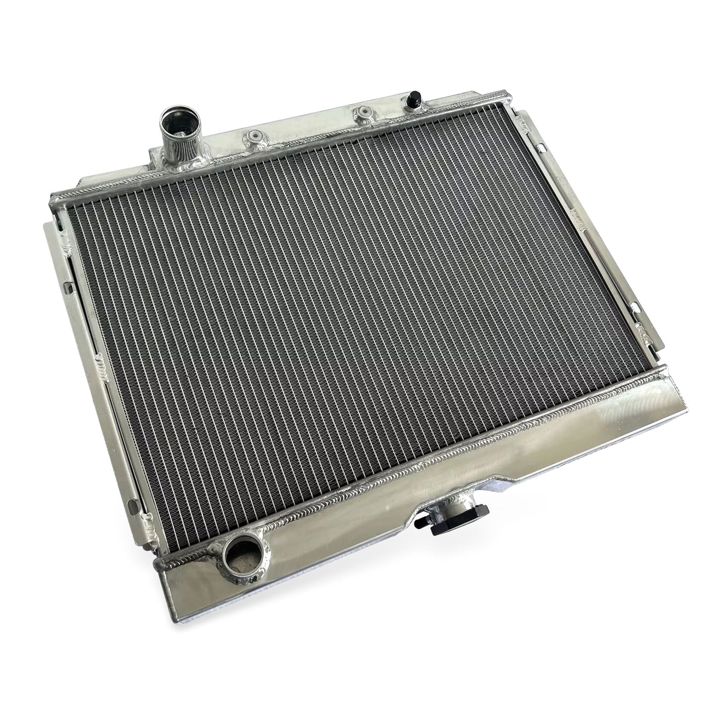 3 Row Radiator Top right Fill Neck 5.8L V8 Mustang 1968-1969 & Cougar XR-7 OEM Mounts AT/MT