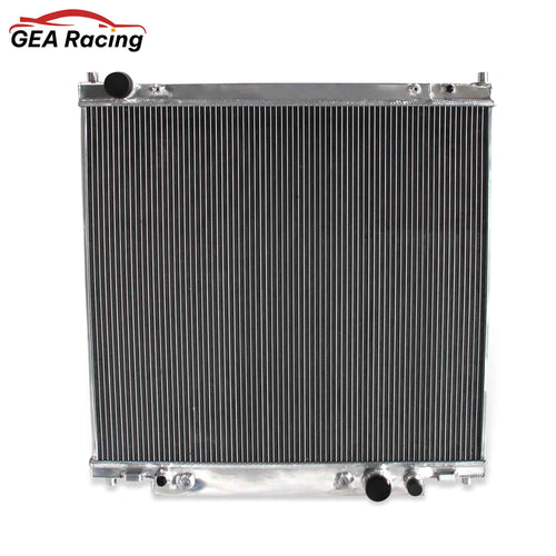 4 Row Aluminum Radiator Front Mounting for 1998-2005 Ford Excursion/F-250/F-350 Super Duty 6.8L V10 (AT/MT)