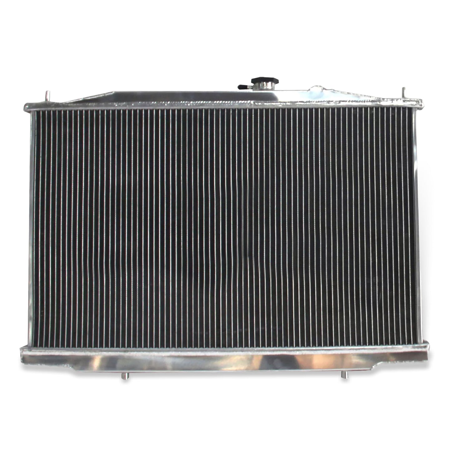 2 Row radiator and fan shroud back view for Acura TL Base Sedan 3.2L 2004-2006 V6 MT