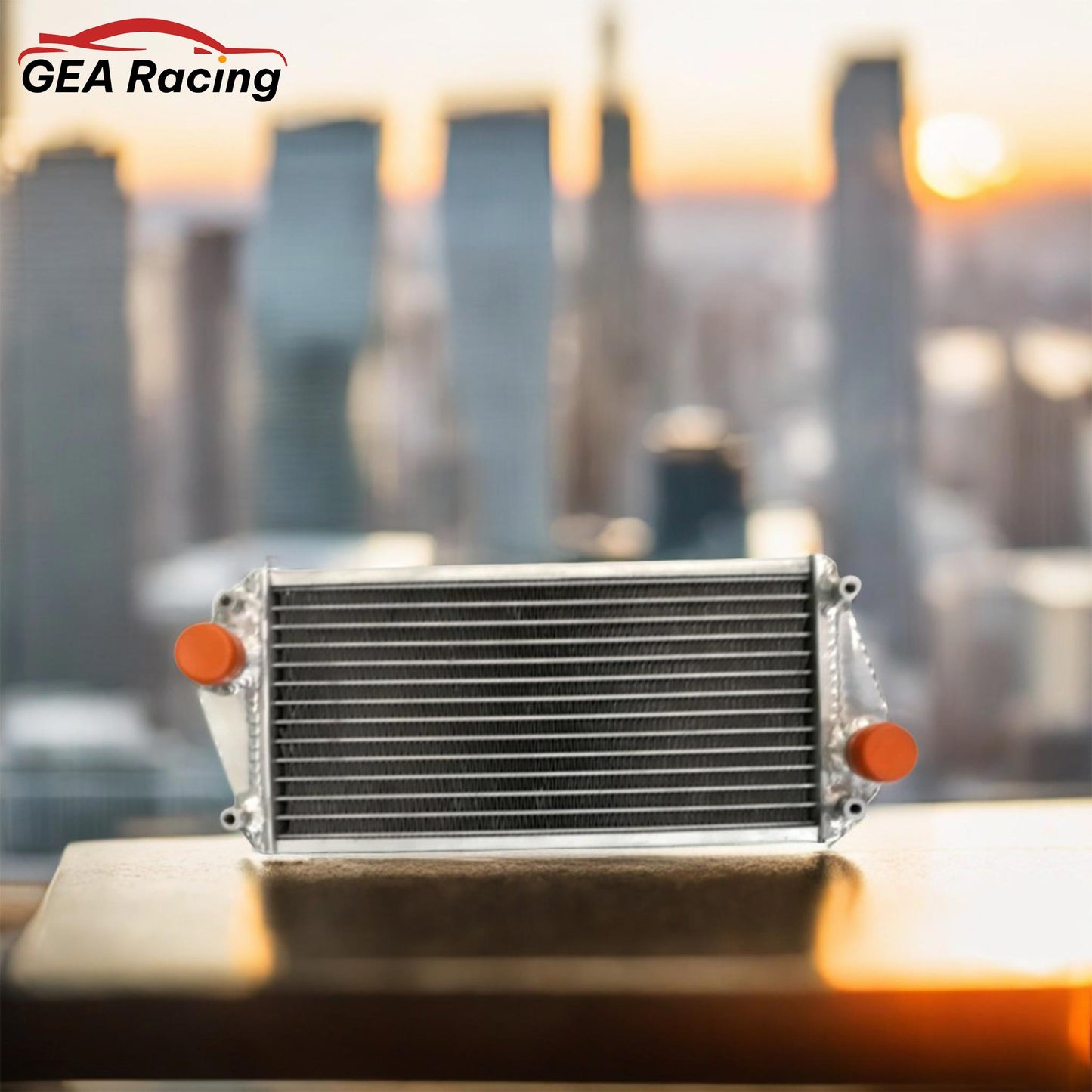 Our aluminum radiator installed in the engine bay of an ultralight aircraft with a Rotax 912 engine, ensuring optimal cooling.