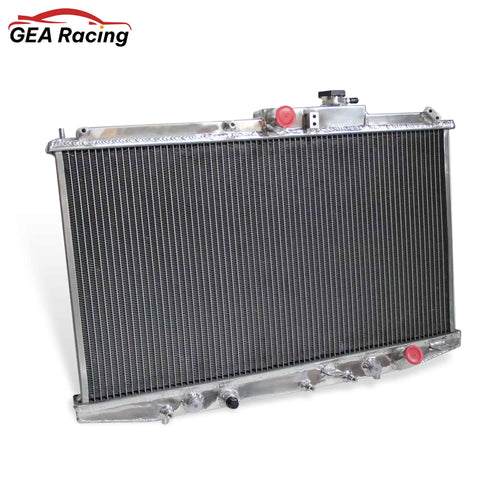 Aluminum Radiator Left View 2-Row Core for Honda Accord (1998–2002) 2.3L L4 & V6 AT/MT