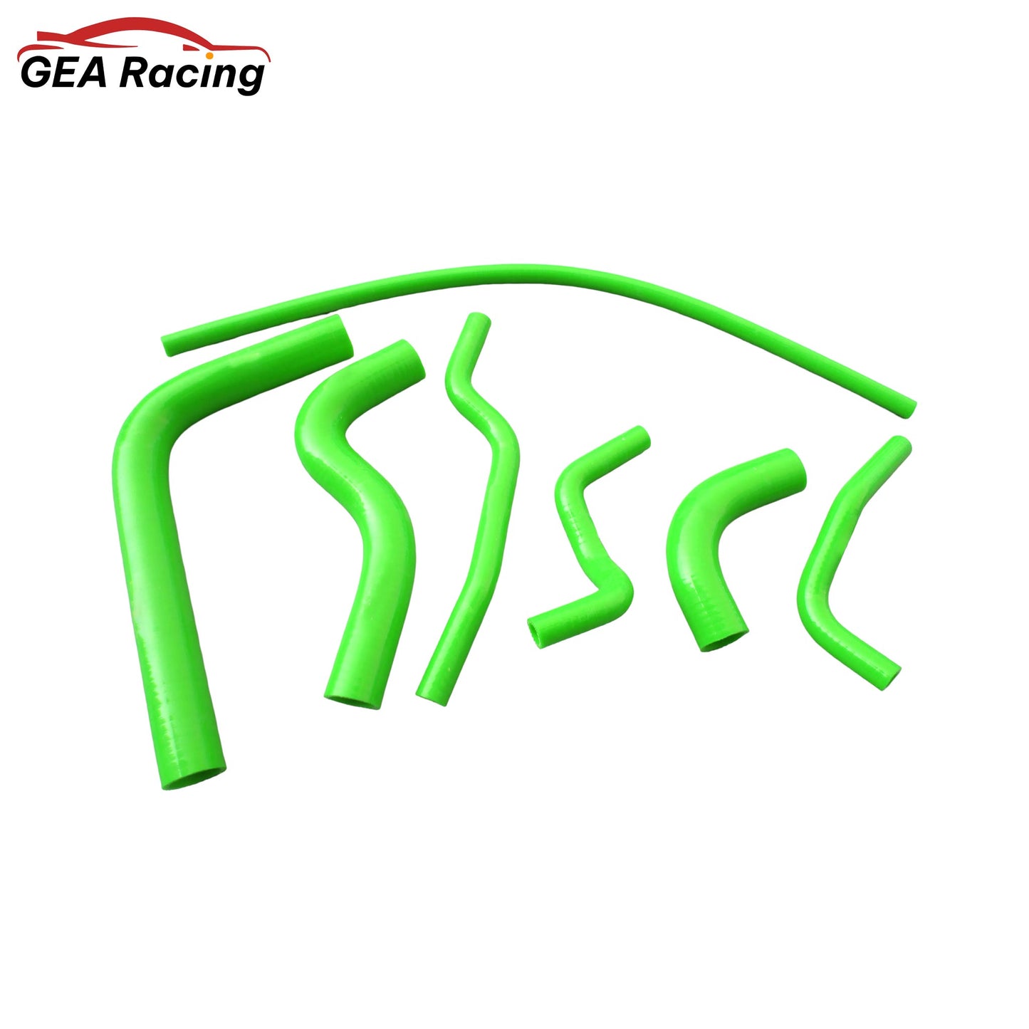 Green silicone heater and radiator hose replacement for 1986–1995 Suzuki Samurai SJ413 1.3L, reinforced for pressure durability