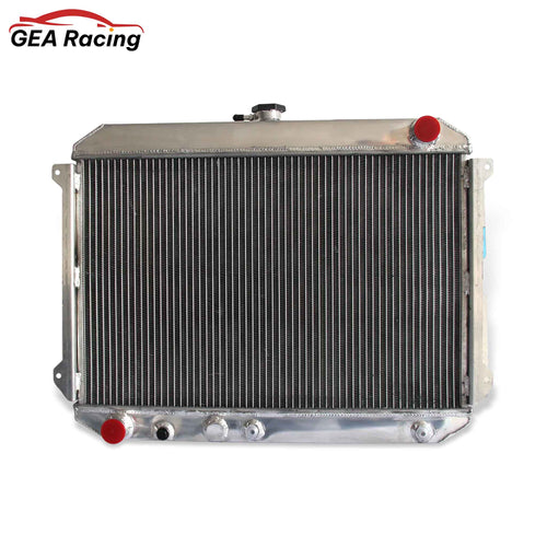 Aluminum radiator front view for Mazda B2000 B2200 1982-1993