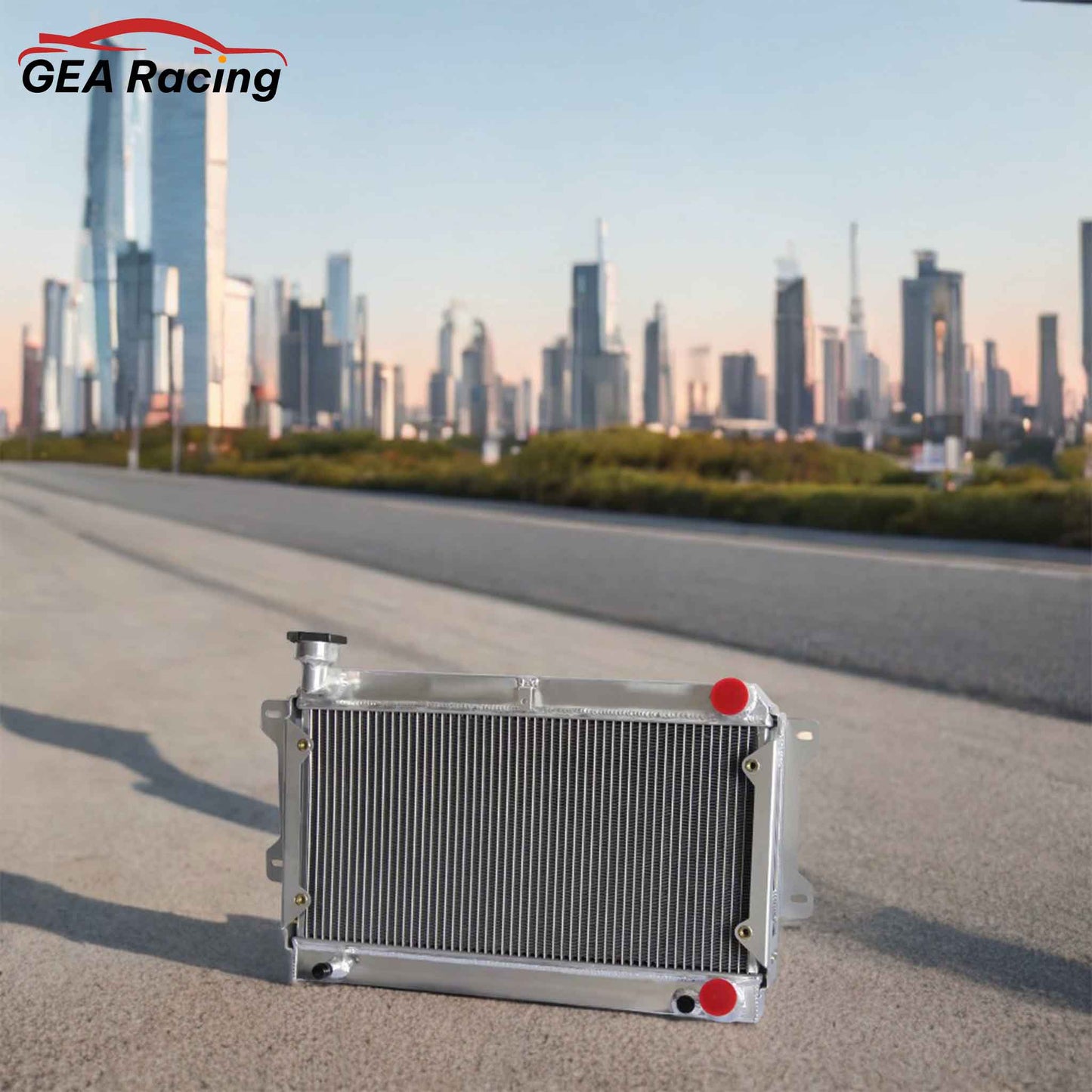 Installation scenario of aluminum radiator for Mazda RX7 1979-1982 Turbo