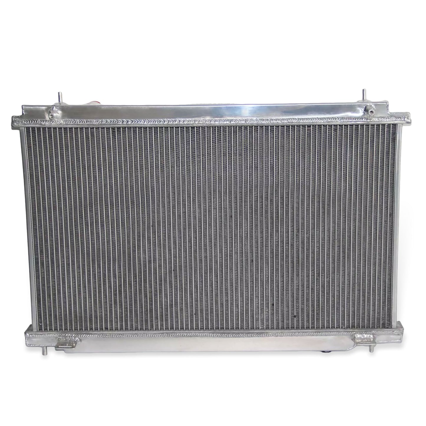 Aluminum radiator 3-row back view Nissan 350Z (2007-2009) Direct Fit