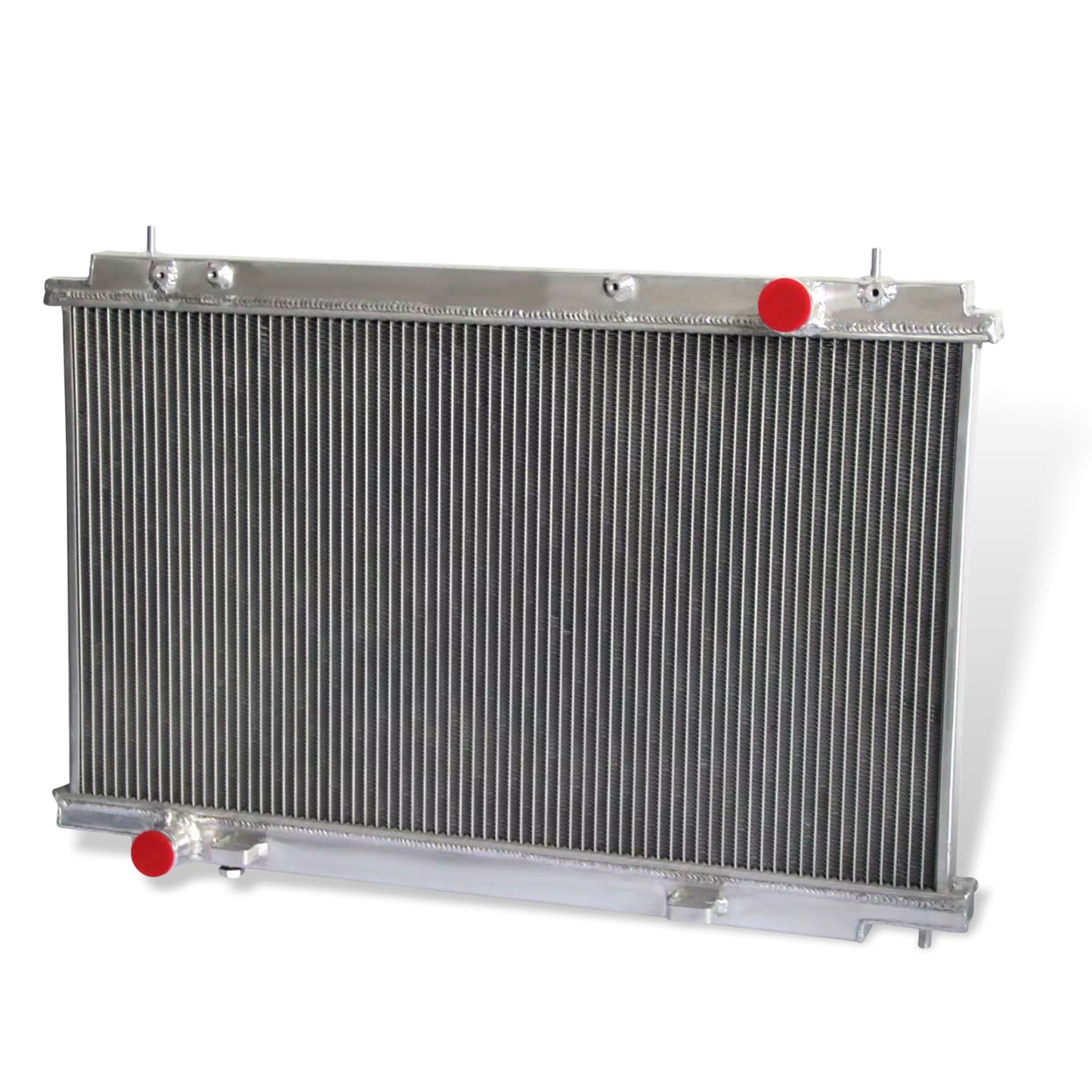 Aluminum radiator 3-row right side view Nissan 350Z (2007-2009) Pressure Tested