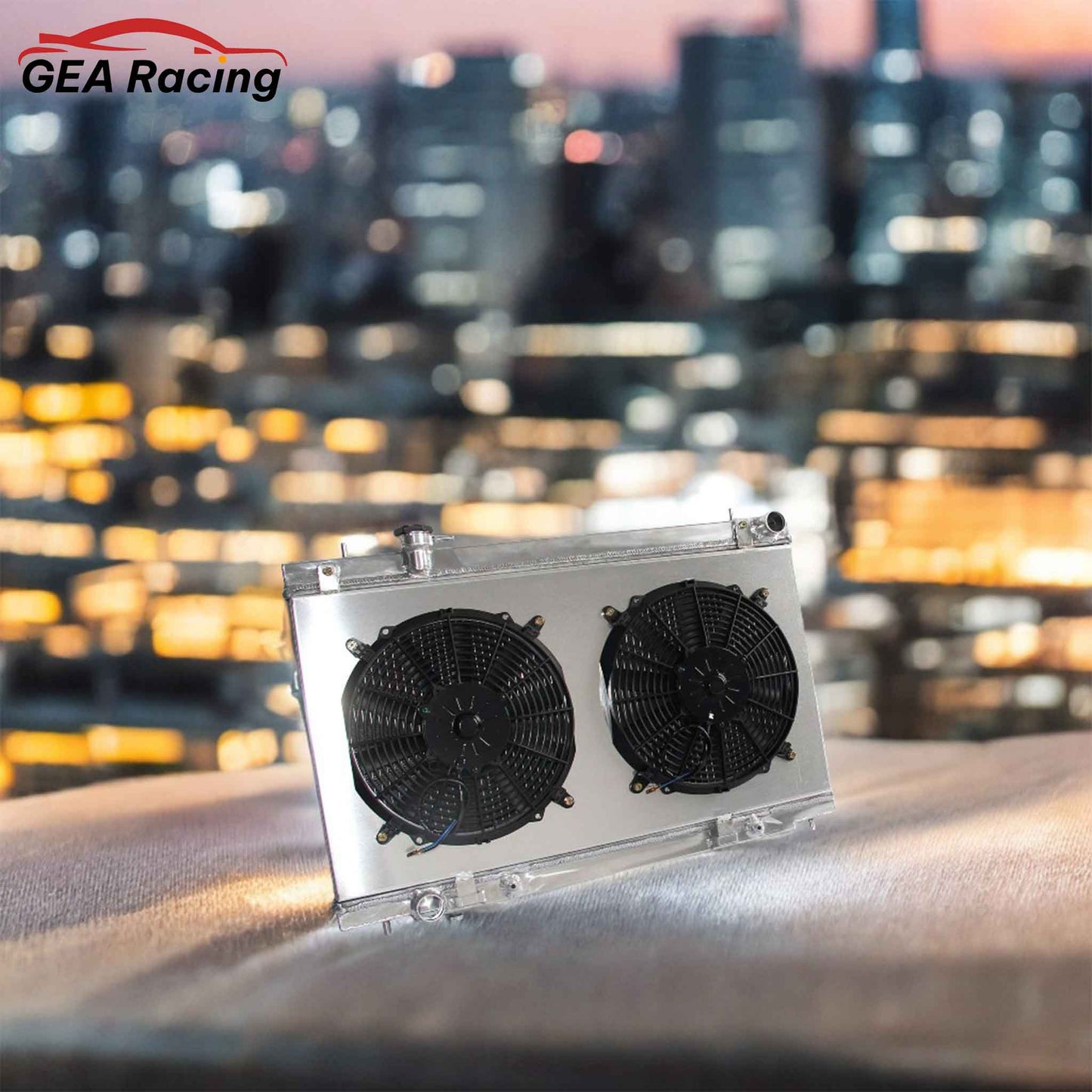 Aluminum Radiator + Fan Shroud For Nissan 350Z Enthusiast 3.5L V6 2003-2006 AT/MT