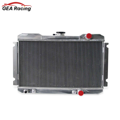 Aluminum radiator 3-row front mounting points Nissan 720 (1983-1986) Direct Fit