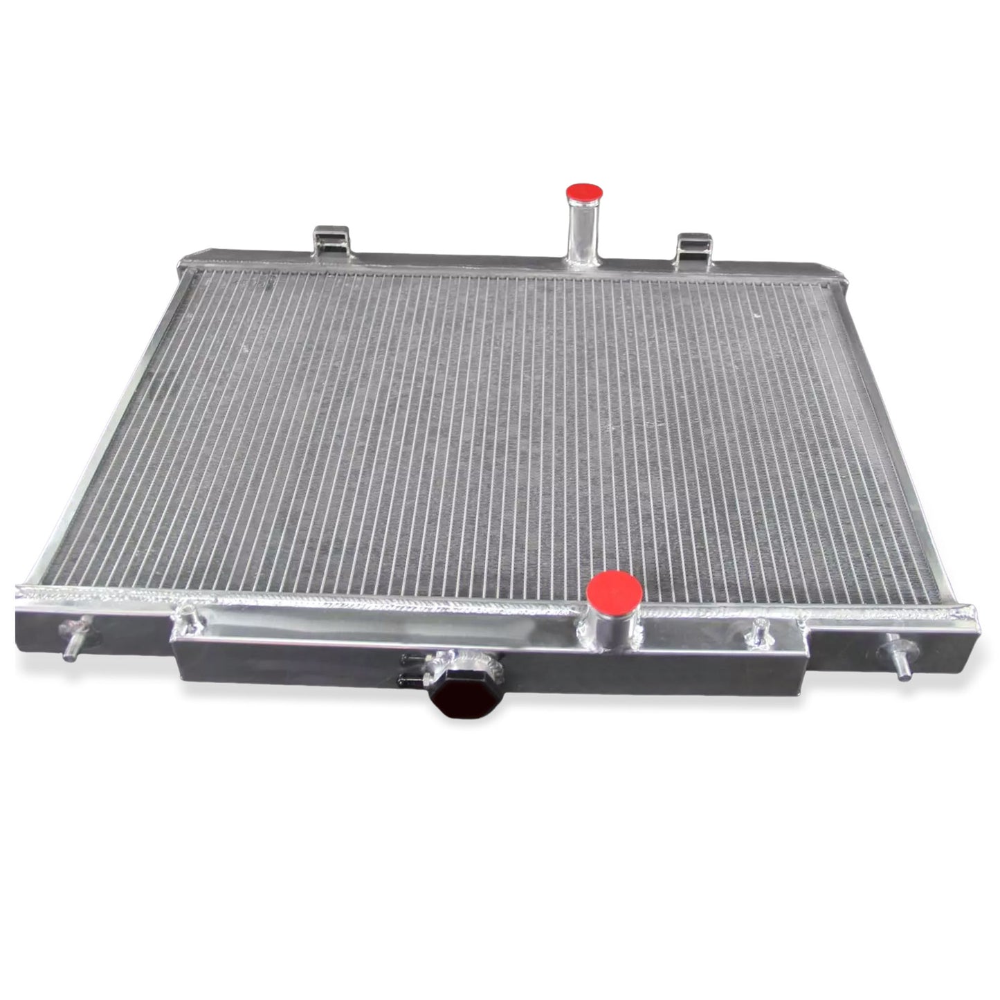 Aluminum radiator 3-row top view Nissan Rogue Select (2008-2015) Direct Fit