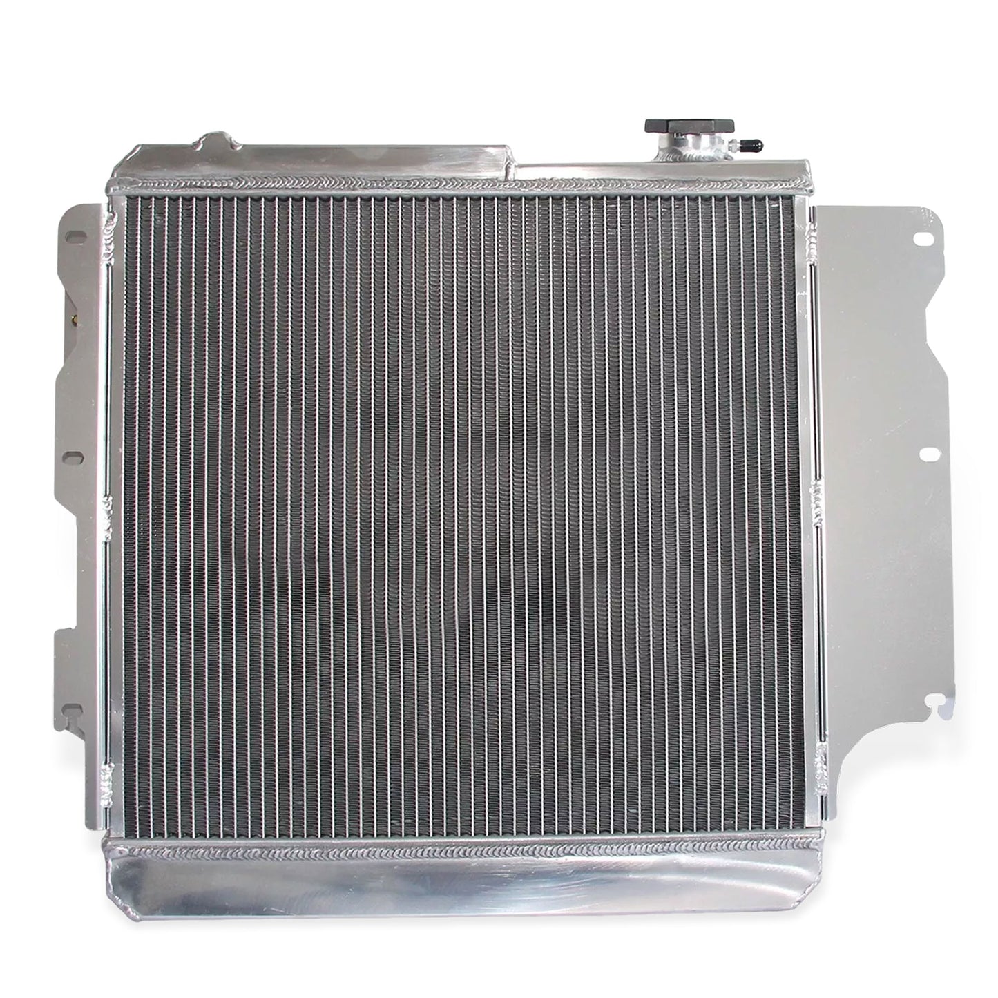 Aluminum Radiator Fan Shroud rear mounting points Wrangler YJ/TJ (1987-2006) 4.0L/2.4L L4/L6 3 Row OEM Mounts