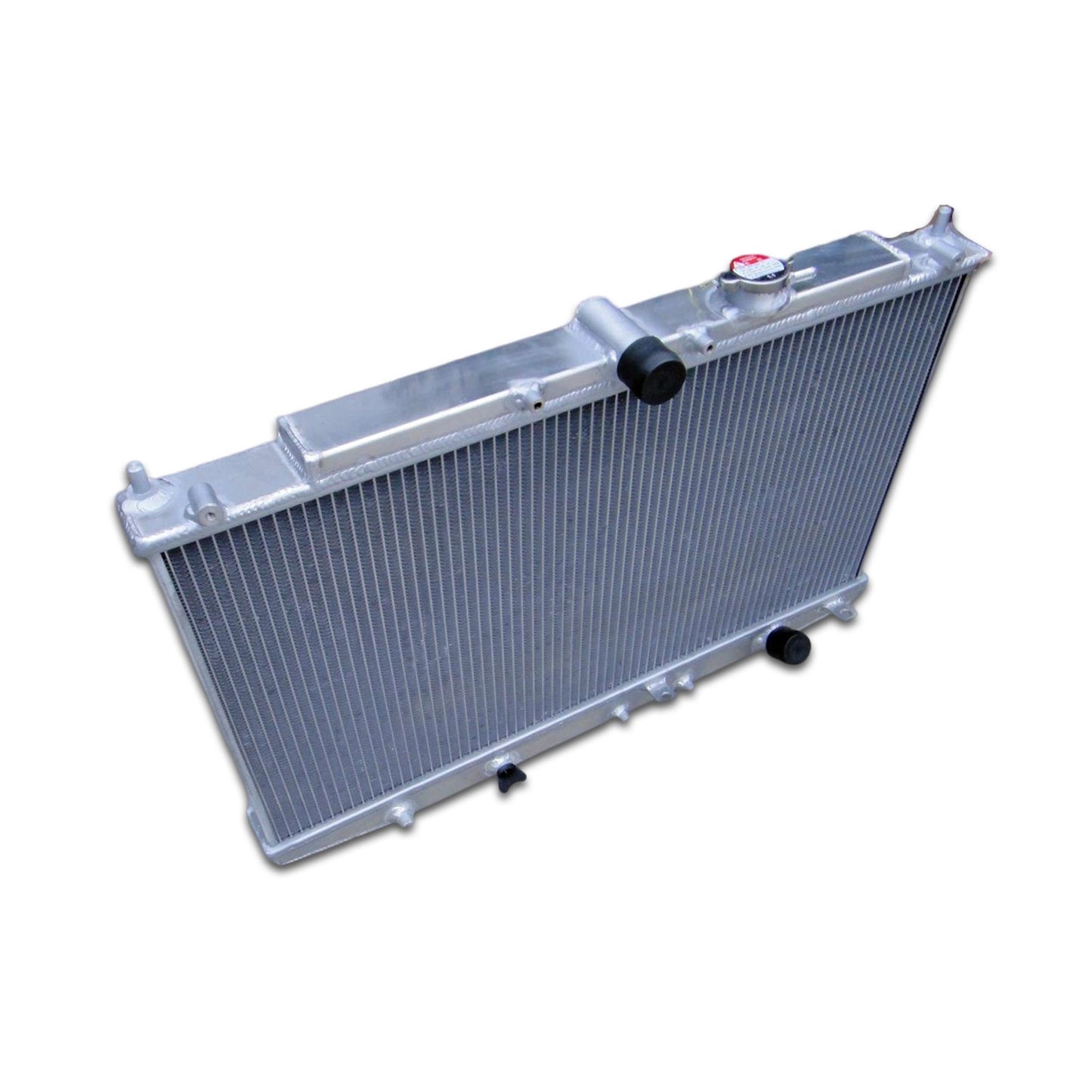 Right side of the lightweight MT radiator for the Honda Accord SIR, showcasing its efficient dual-core design.