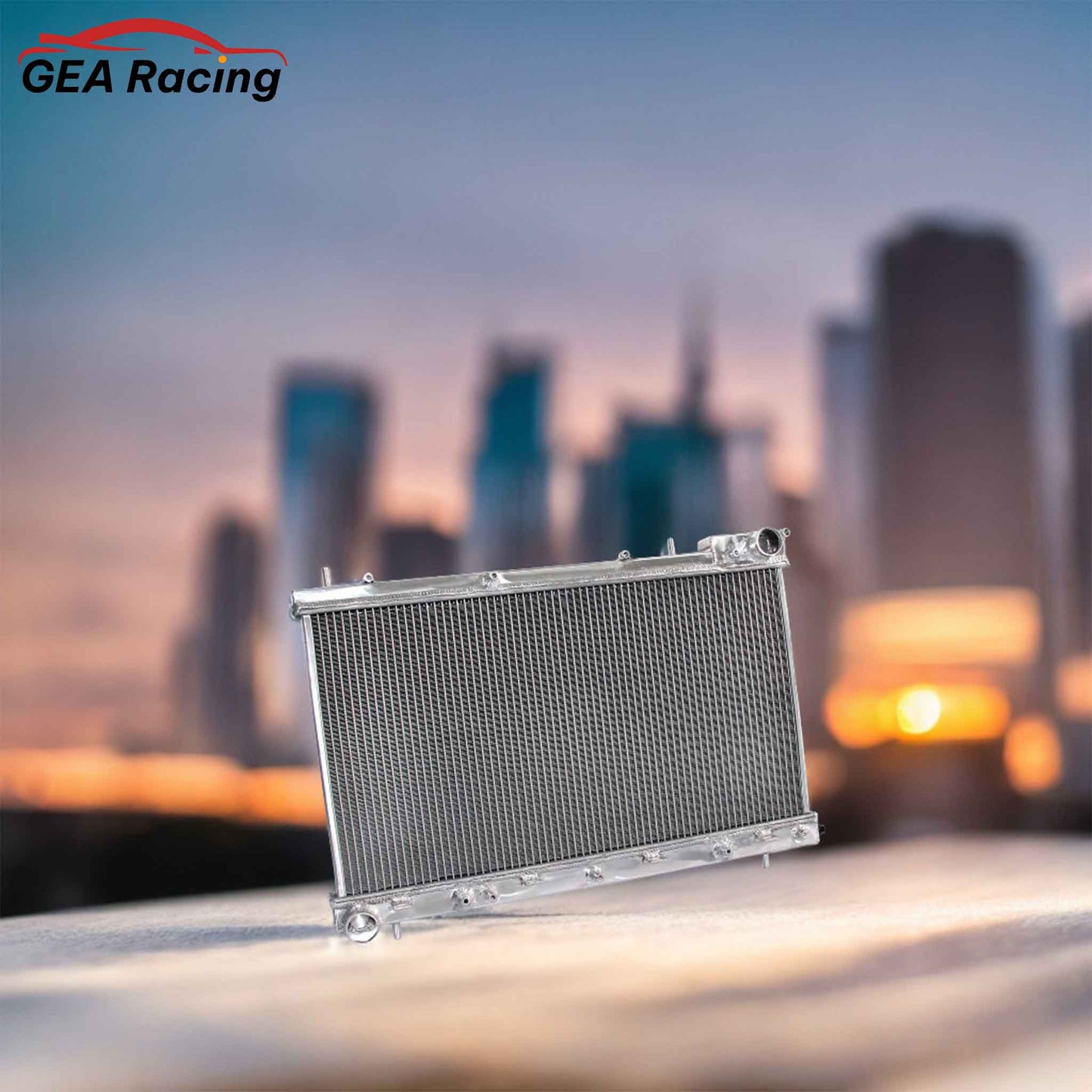 2-Row Aluminum Radiator for Subaru Forester Turbocharged SG5 2004-2005 AT MT