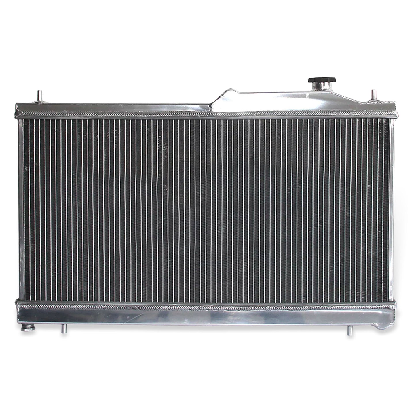 Aluminum radiator fan shroud 2-row back view Subaru Impreza WRX STI GT (2009-2015) Pressure Tested