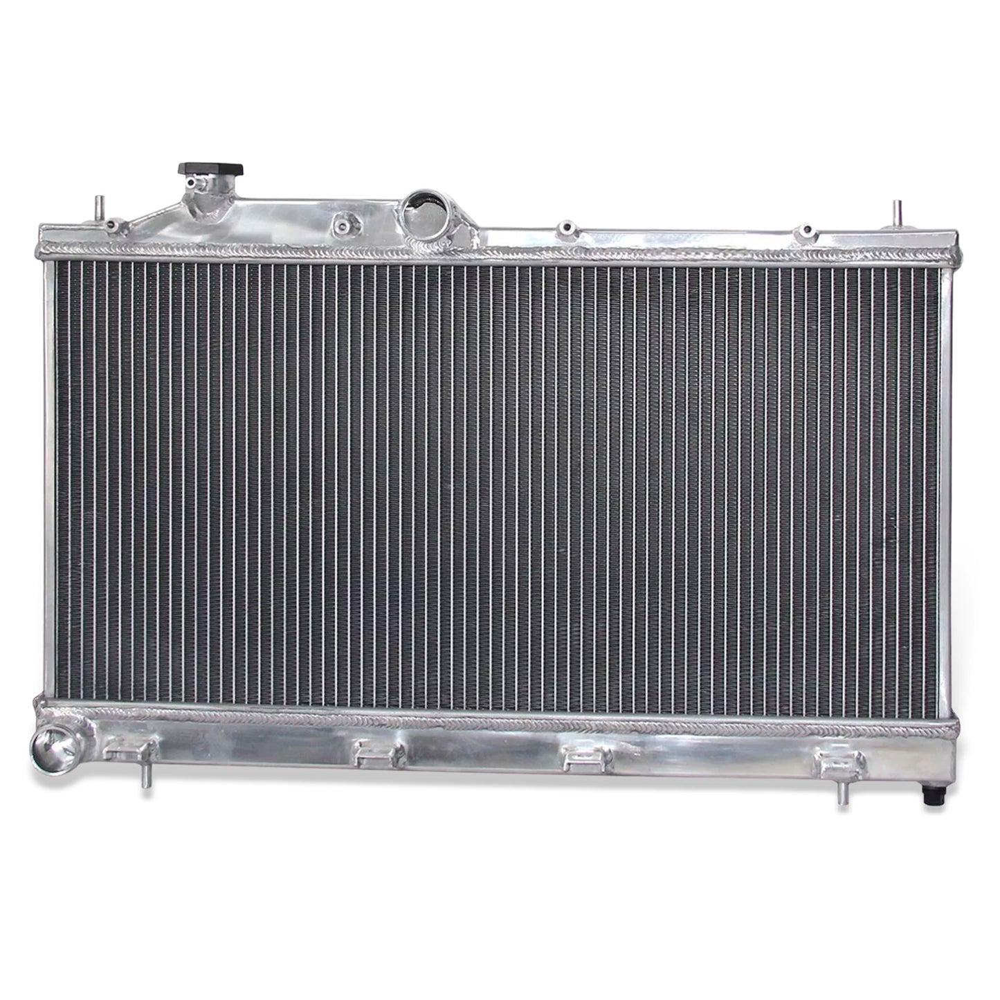 Aluminum radiator 2-row front mounting points Subaru Outback WRX Legacy VA (2010-2020) Direct Fit