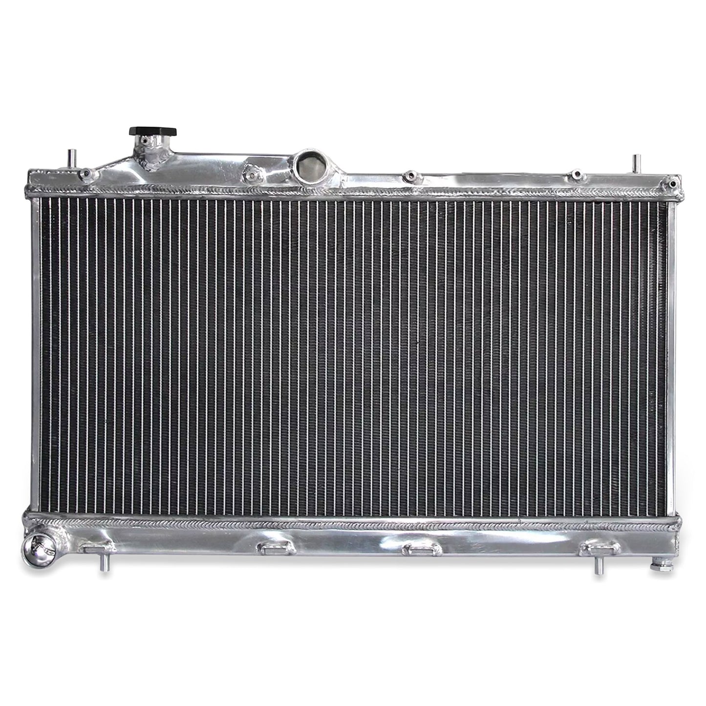 Aluminum radiator 2-row front mounting points Subaru WRX STI Impreza (2008-2014) Direct Fit