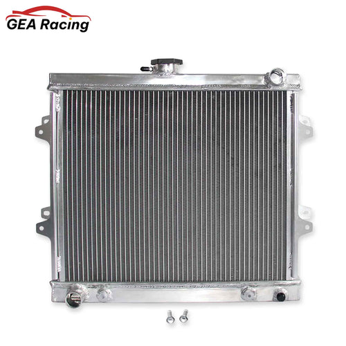 Aluminum radiator 2-row core front mounting points Toyota 4Runner (1984-1995) Pressure Tested