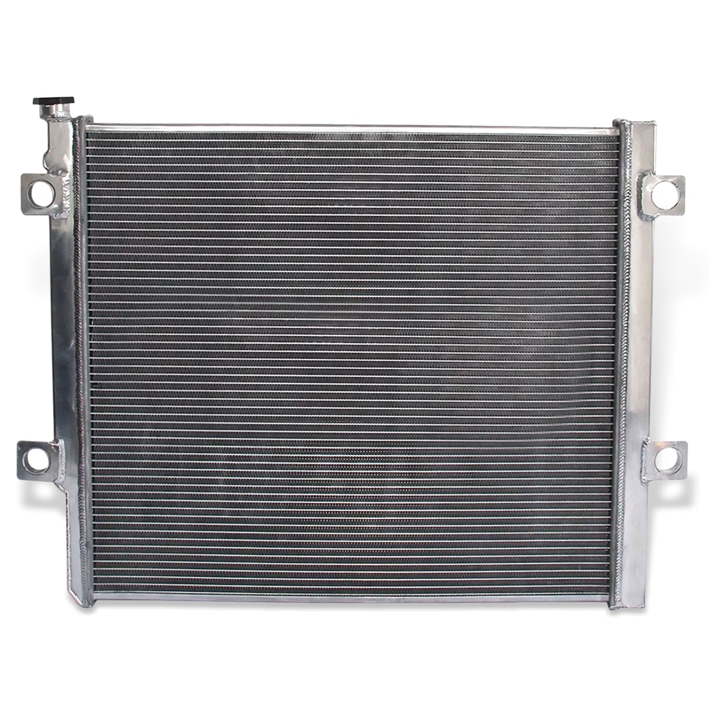 Aluminum radiator 2-row back view Toyota 4Runner/FJ Cruiser (2003-2014) Direct Fit