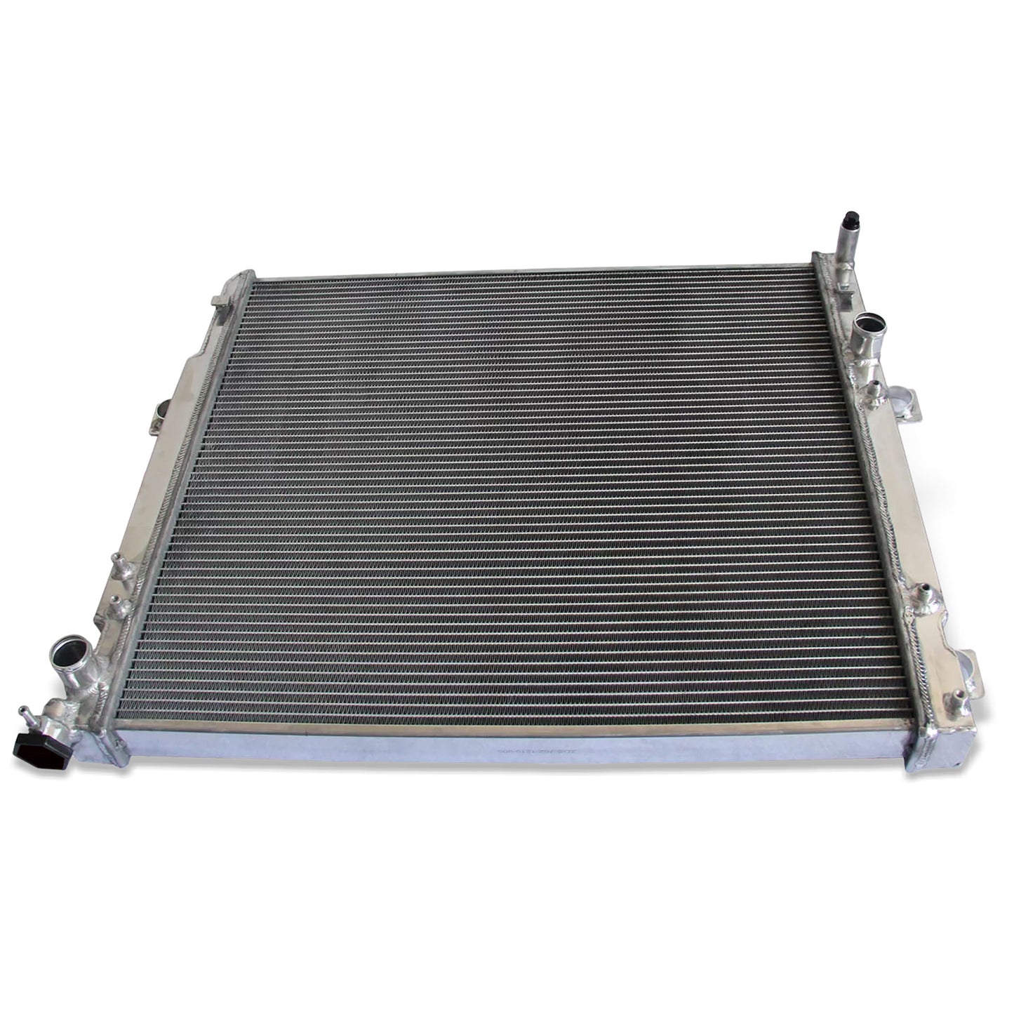 Aluminum radiator 2-row top view Toyota 4Runner/FJ Cruiser (2003-2014) OEM Mounts