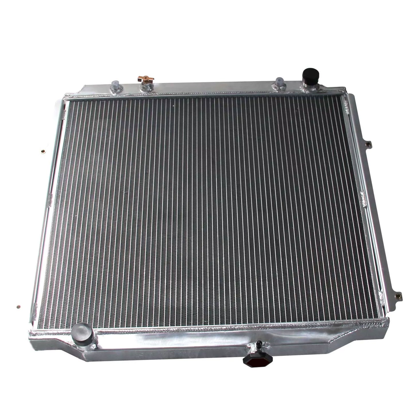 Aluminum radiator 2-row top view Toyota 4Runner Limited (1996-2003) OEM Mounts