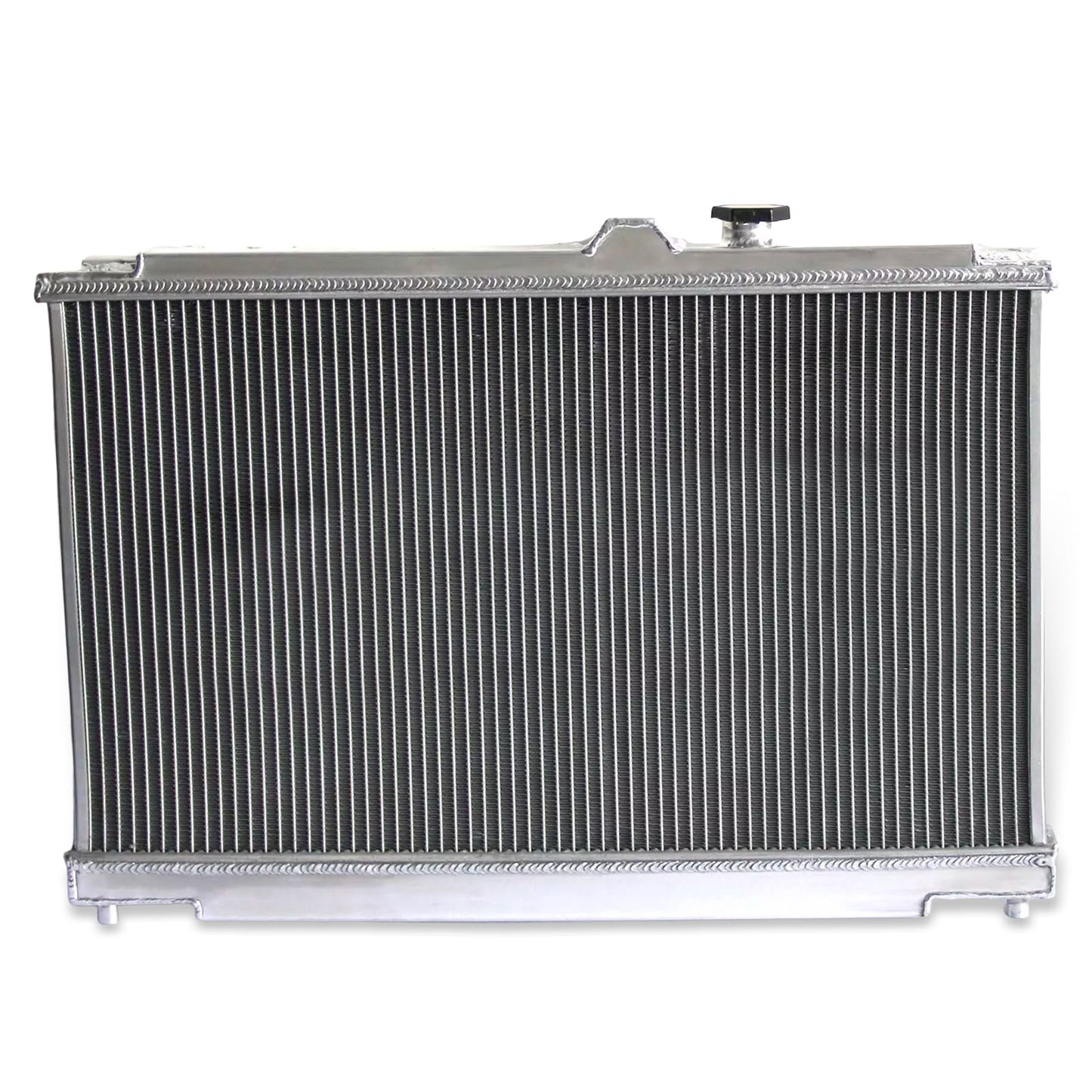 Aluminum radiator 2-row core back view Toyota Altezza (1998) Pressure Tested