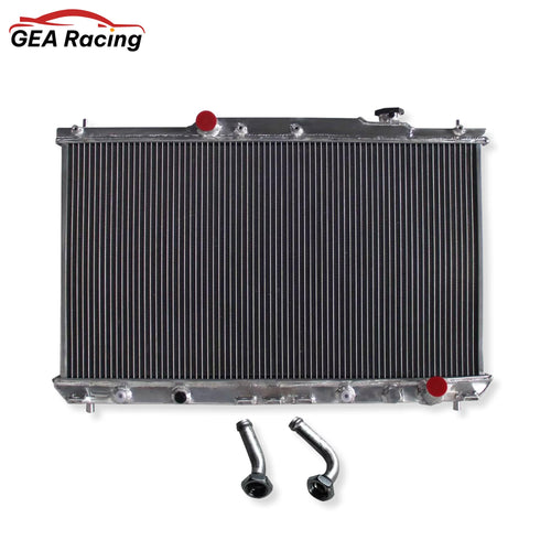 Aluminum radiator 2-row 34mm core front mounting points Toyota Camry Solara (1997-2001) Pressure Tested