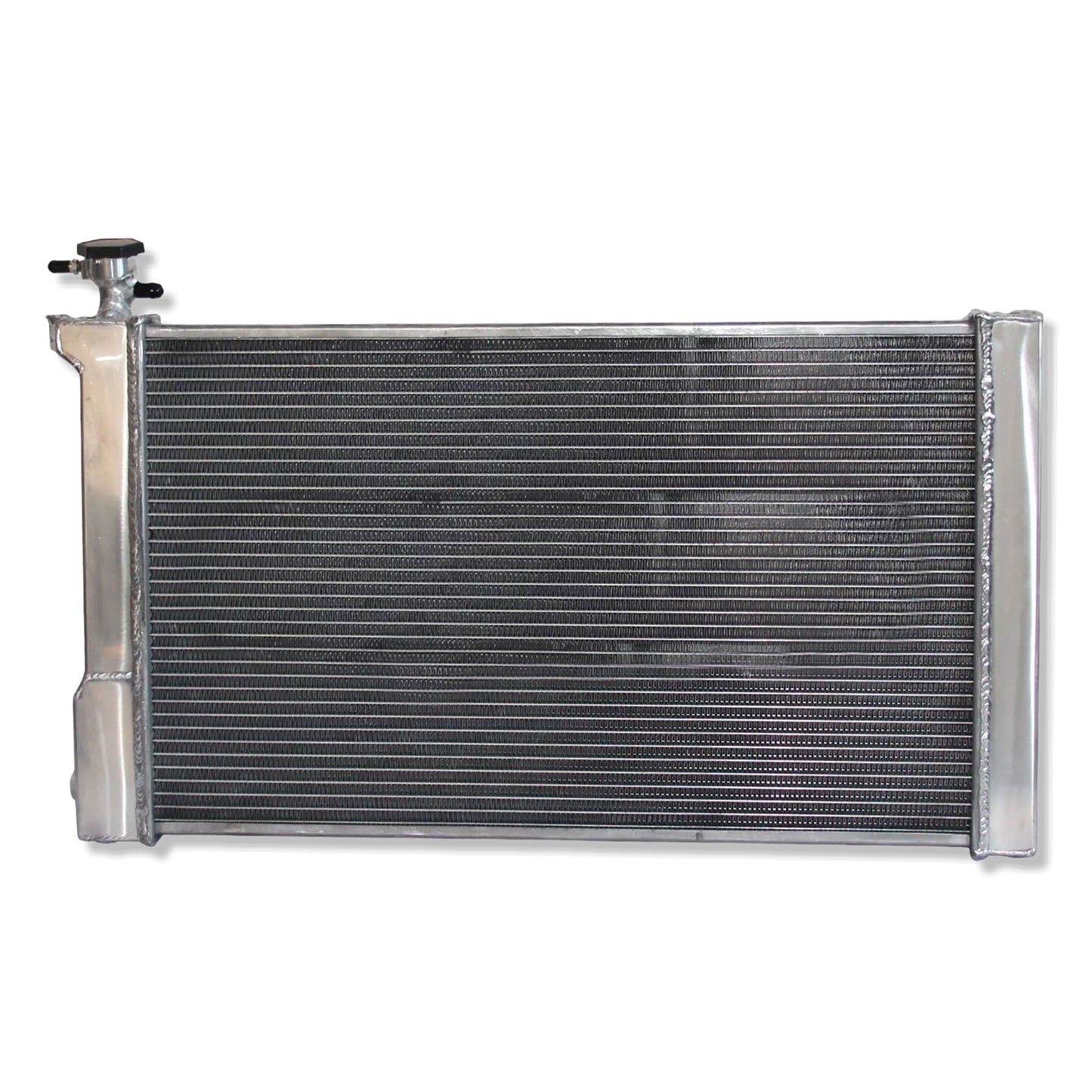 Aluminum radiator 2-row back view Toyota Corolla (2009-2019) Direct Fit
