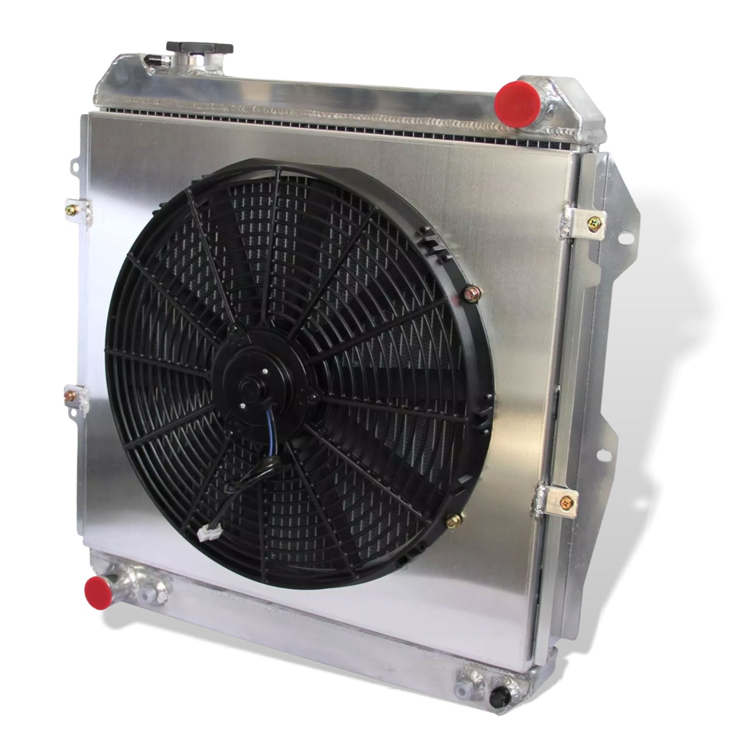 Aluminum fan shroud right side view Toyota Pickup 4Runner (1988-1995) Pressure Tested