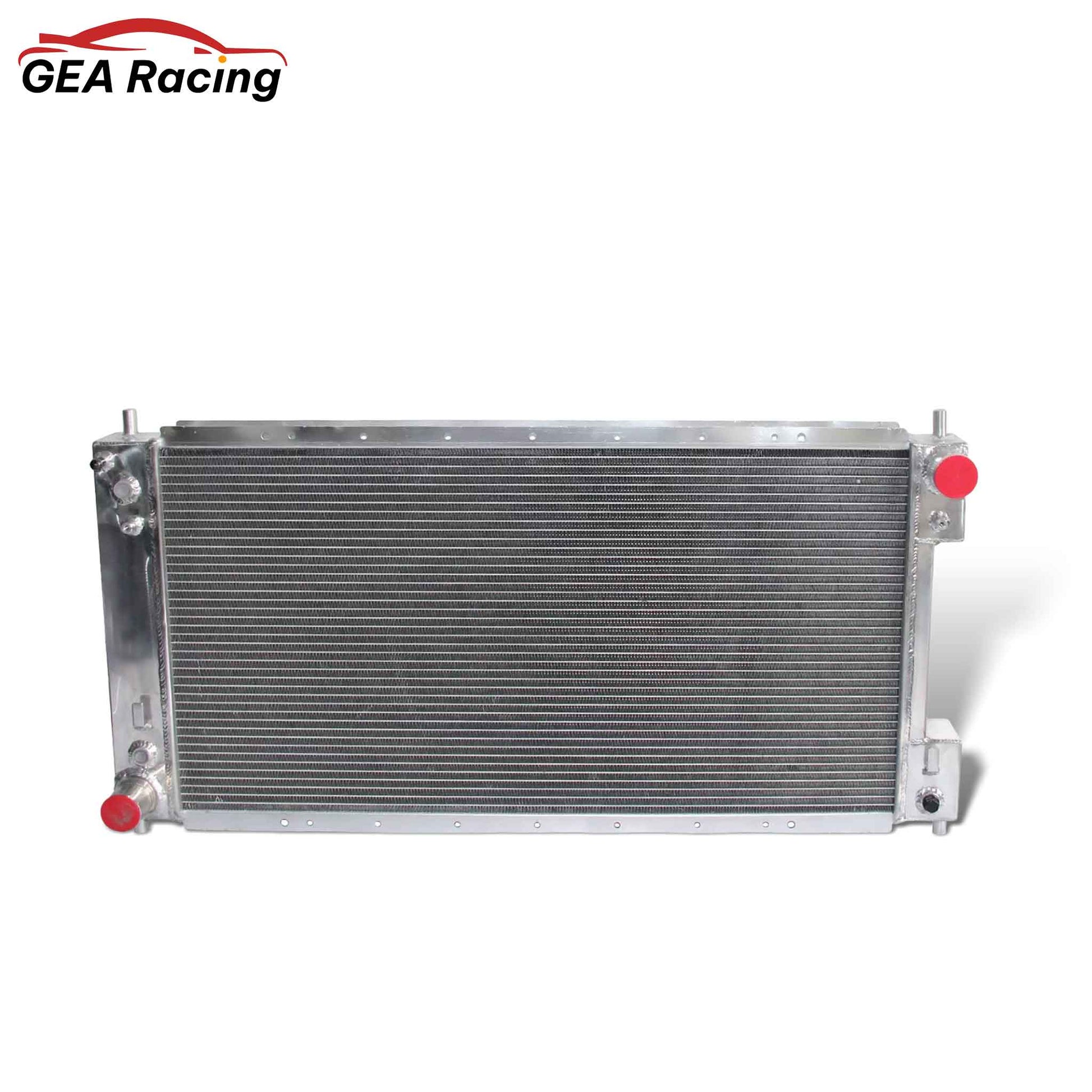 Heavy-Duty 3-Row Radiator Front View for 1997-2004 Ford Expedition/F-150/F-250/F-350 XLT Series V6 & V8 Engines (Automatic/Manual Transmission)