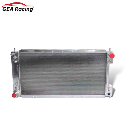 Heavy-Duty 3-Row Radiator Front View for 1997-2004 Ford Expedition/F-150/F-250/F-350 XLT Series V6 & V8 Engines (Automatic/Manual Transmission)