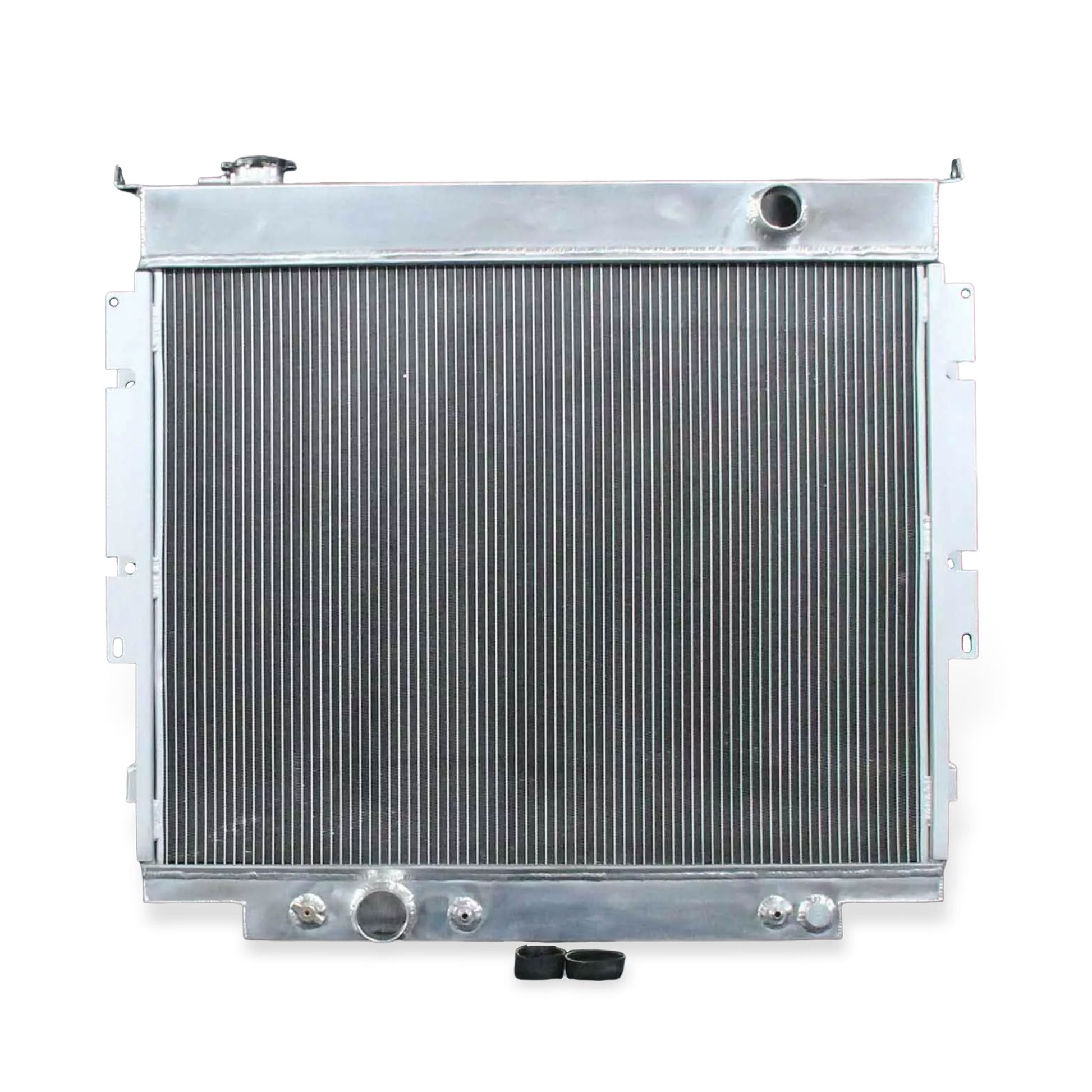 3 Row Aluminum Radiator Front Mounting for 1983-1996 Ford F-250/F-350/F-450 Super Duty 6.9L/7.3L V8 Diesel (AT/MT)