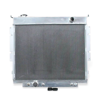 3 Row Aluminum Radiator Front Mounting for 1983-1996 Ford F-250/F-350/F-450 Super Duty 6.9L/7.3L V8 Diesel (AT/MT)