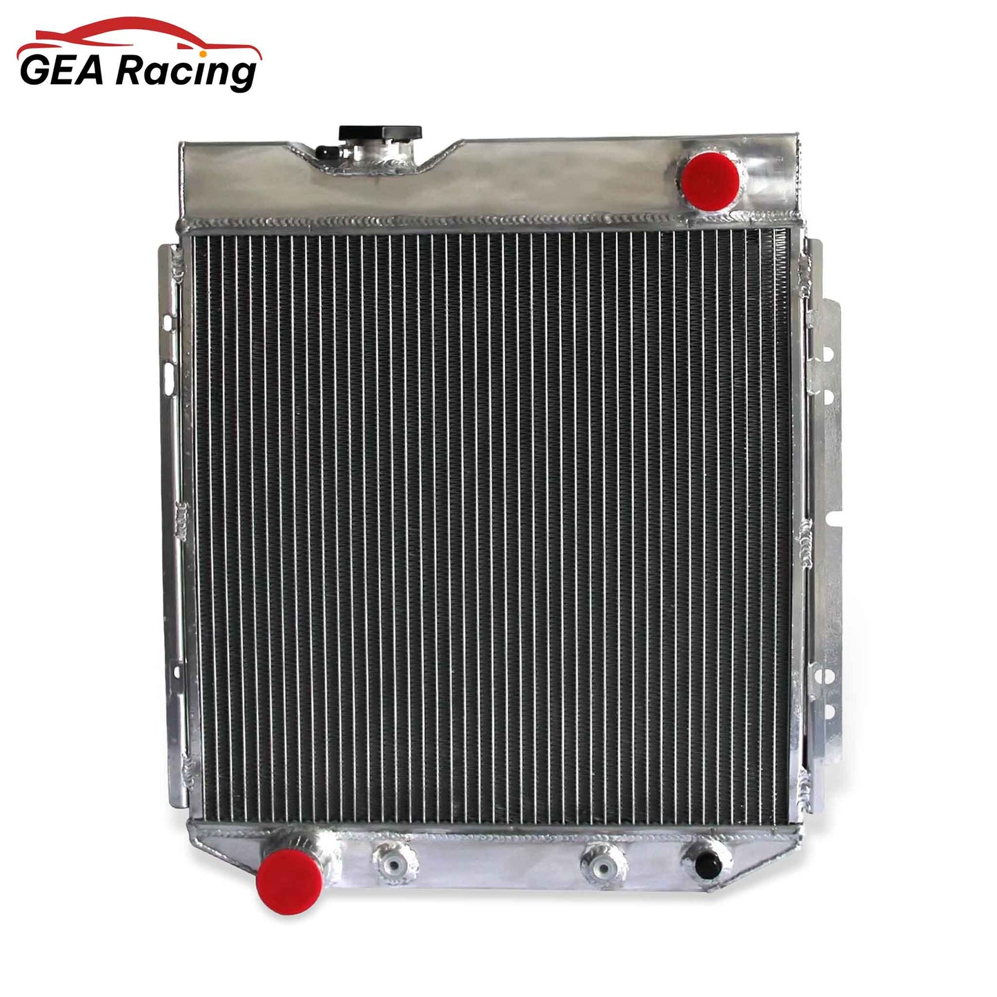 3 Row Aluminum Radiator Front Mounting Points For 1960-1966 Ford Falcon/Mustang/Mercury Comet V8 Direct Fit AT/MT