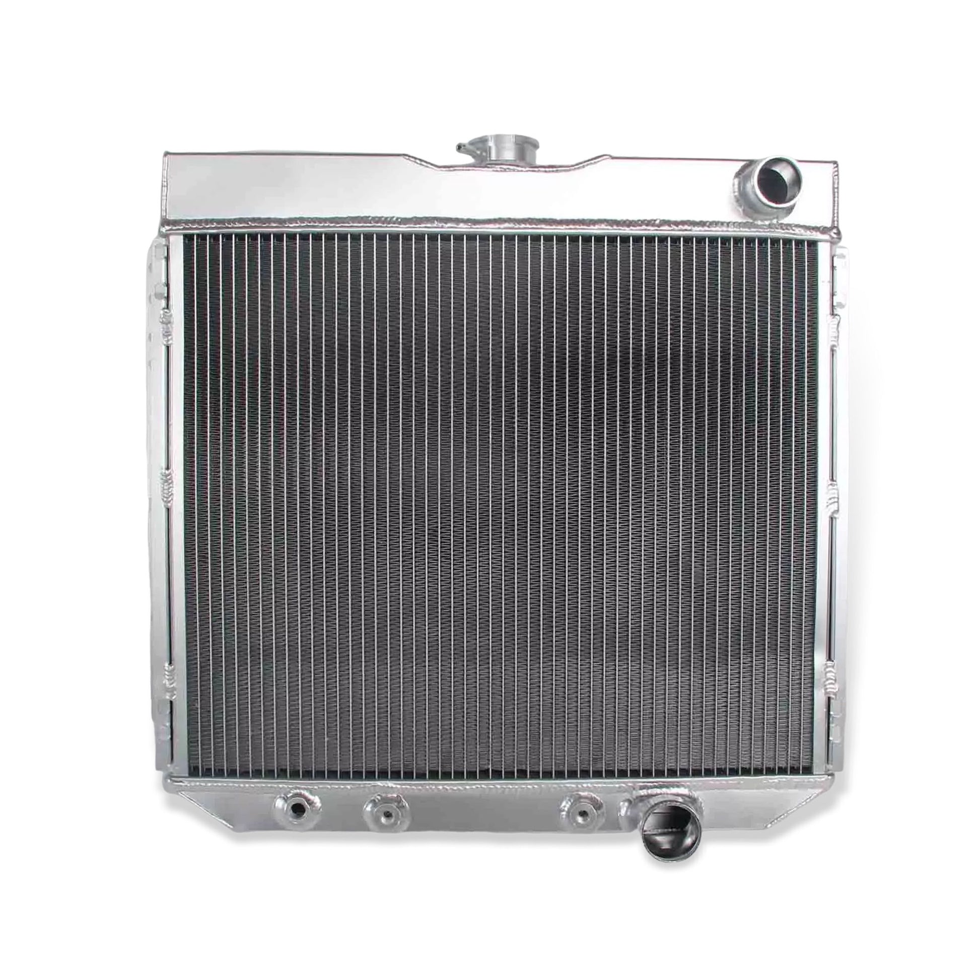 Aluminum Radiator 3 Row Front Mounting Points Ford Country Squire/Galaxie 500/Falcon (1962-1972) Direct Fit AT/MT