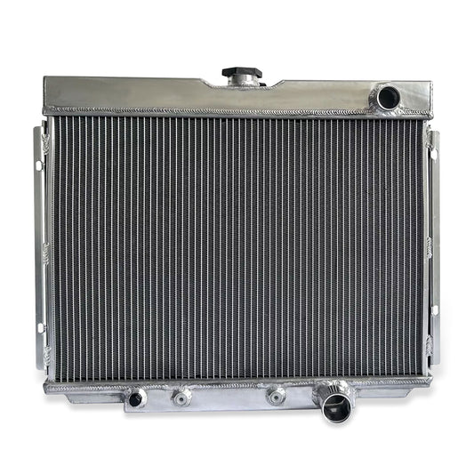3 Row Aluminum Radiator Front Mounting Points For 1968-1969 Ford Mustang & 1967-1970 Mercury Cougar XR-7 5.8L V8 (351C) AT/MT