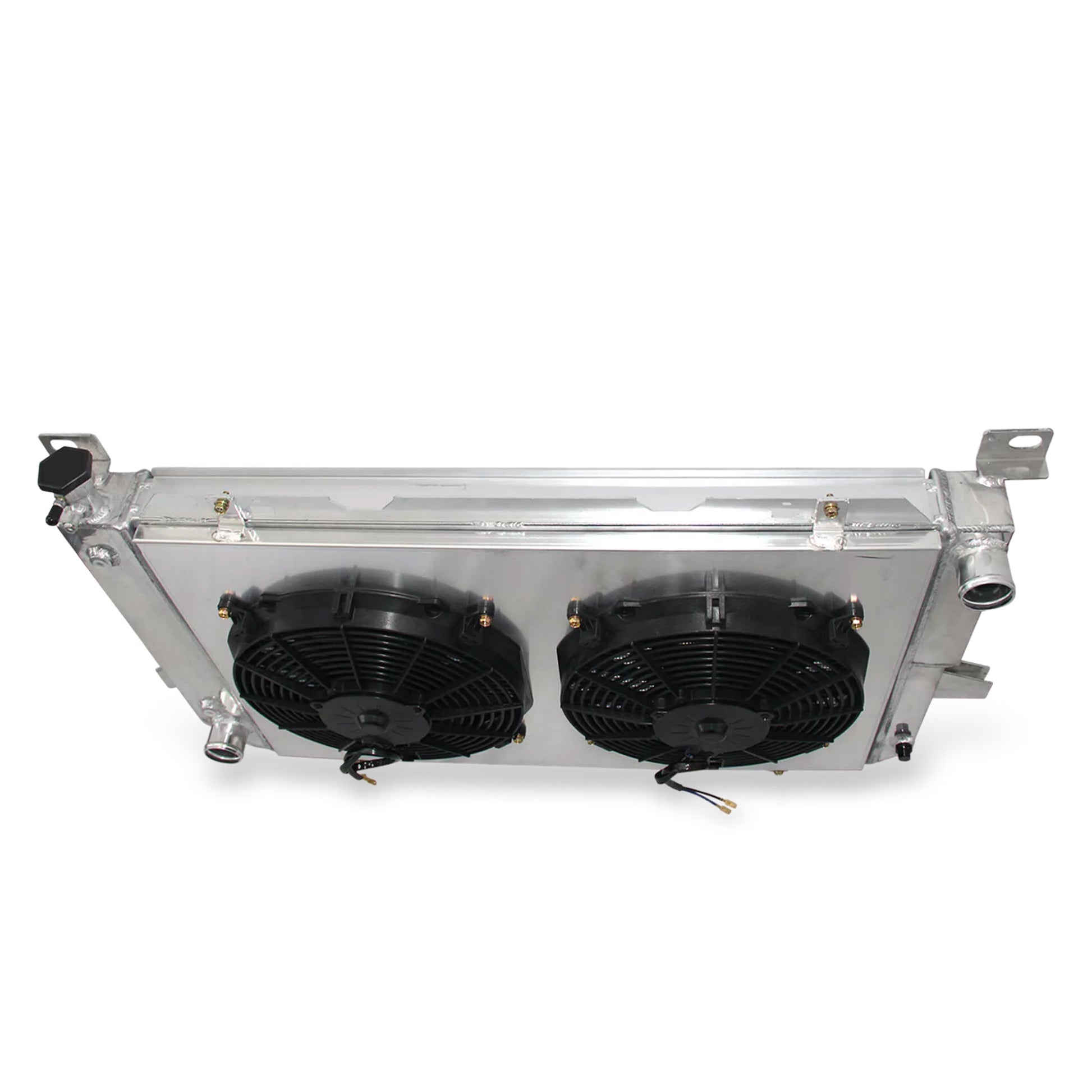 3 Row Radiator Top Fill with Fan Shroud Brackets 1985-1997 Ford Bronco/F-150 to F-450 V8