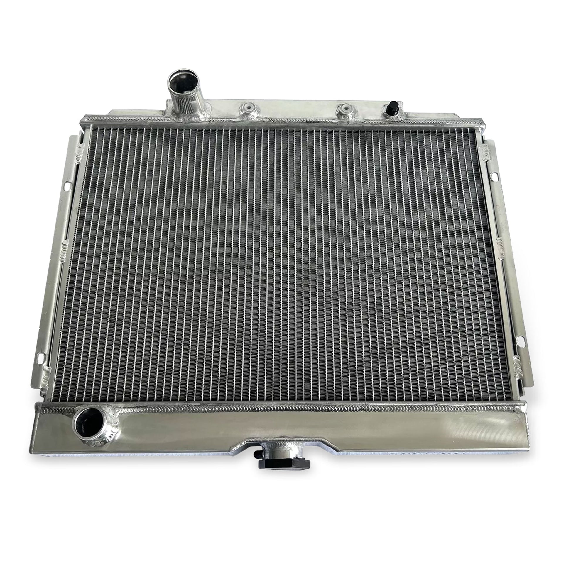 3 Row Radiator Top front Fill Neck 5.8L V8 Mustang 1968-1969 & Cougar XR-7 OEM Mounts AT/MT