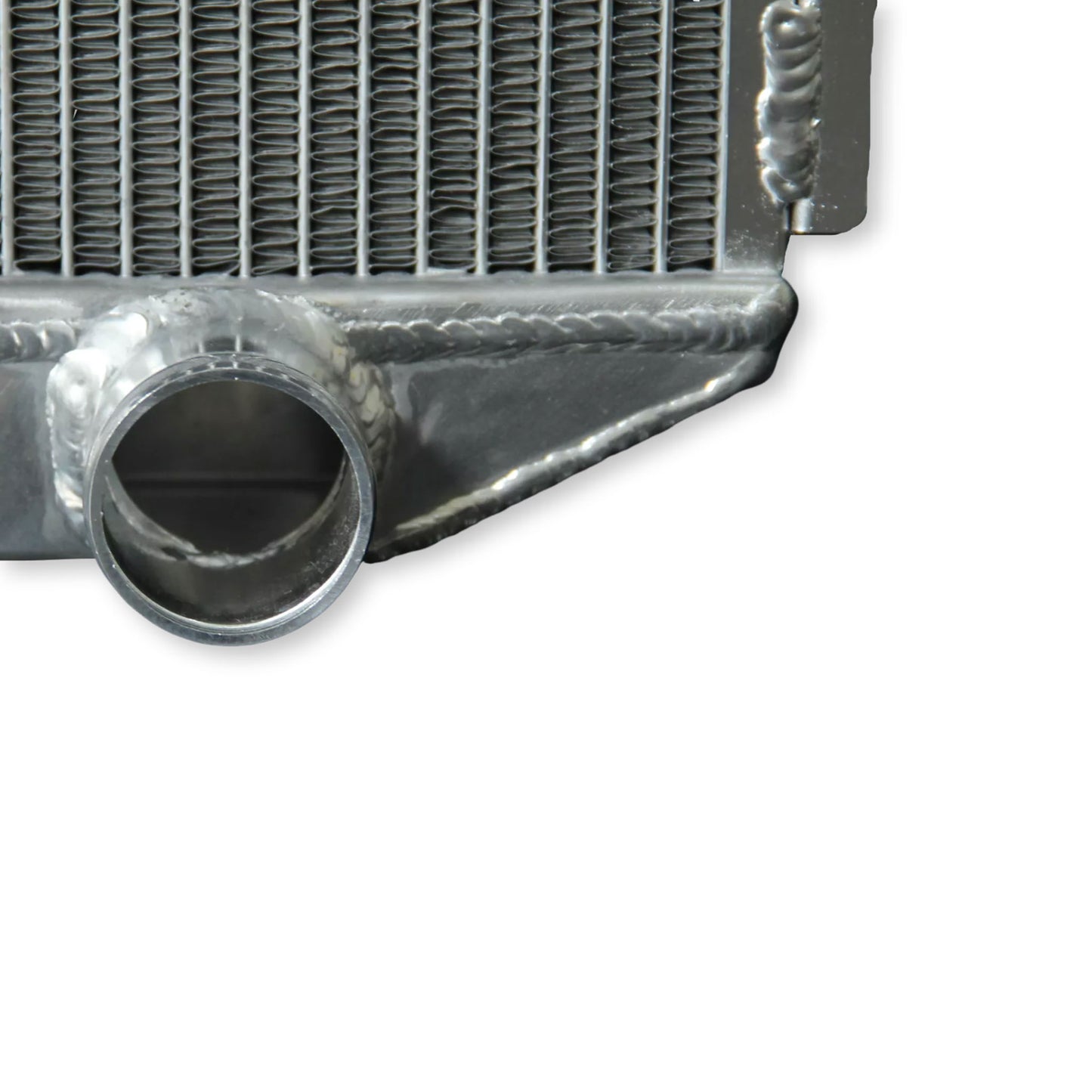 Aluminum Radiator detail view 1 Mustang, Comet, Falcon (1963-1966) V8 4.7L 3 Row Pressure Tested