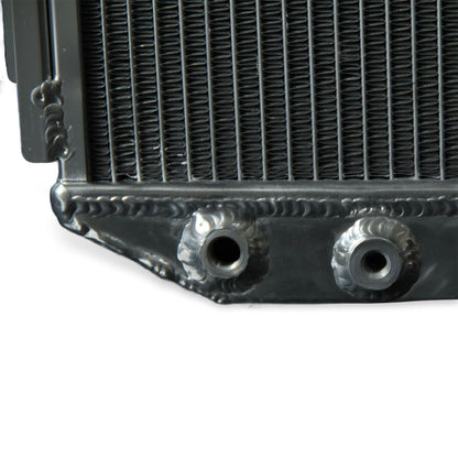 Aluminum Radiator detail view 2 Mustang, Comet, Falcon (1963-1966) V8 4.7L 3 Row Pressure Tested