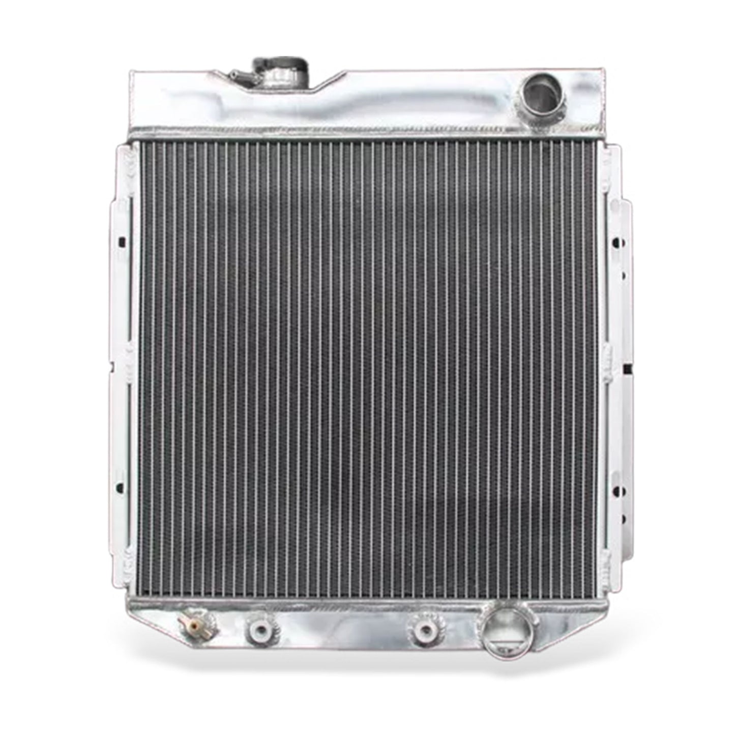 Aluminum Radiator front mounting points Mustang, Comet, Falcon (1963-1966) V8 4.7L 3 Row Direct Fit