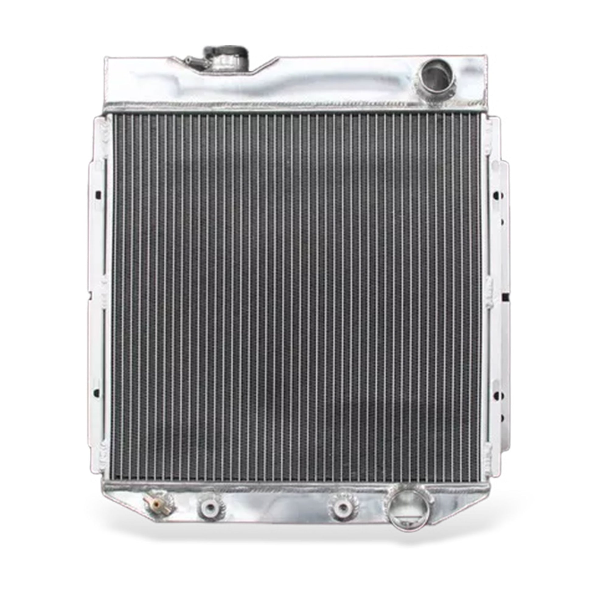 Aluminum Radiator front mounting points Mustang, Comet, Falcon (1963-1966) V8 4.7L 3 Row Direct Fit