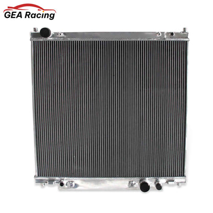 4 Row Aluminum Radiator Front Mounting for 1998-2005 Ford Excursion/F-250/F-350 Super Duty 6.8L V10 (AT/MT)