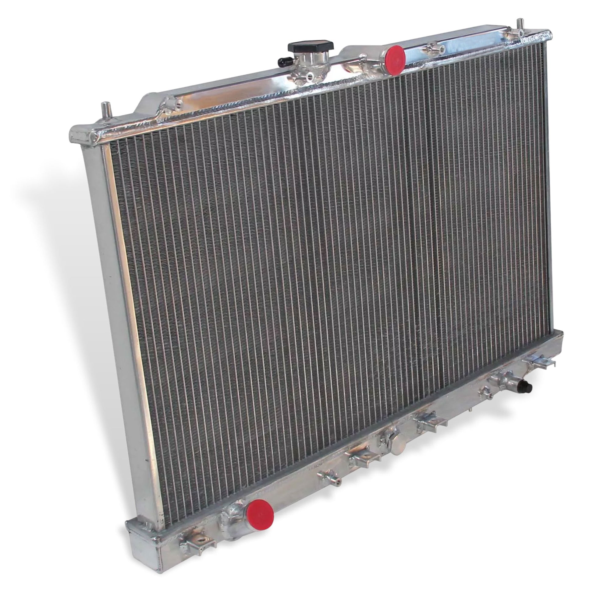Aluminum radiator left side view for Acura CL TL Base Premium Type-S V6 3.2L 2001-2003 MT