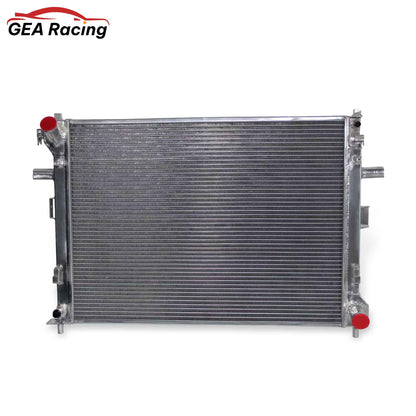 Direct Fit Aluminum Radiator Front View for 2006-2011 Ford Crown Victoria/Grand Marquis & Lincoln/Mercury Models (Manual Transmission)