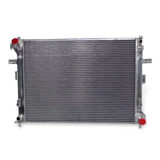 Direct Fit Aluminum Radiator Front View for 2006-2011 Ford Crown Victoria/Grand Marquis & Lincoln/Mercury Models (Manual Transmission)
