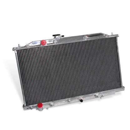 Aluminum Radiator left side cross-section view Accord (2003-2007) 3.0L V6 J30A4/J30A5 Pressure Tested