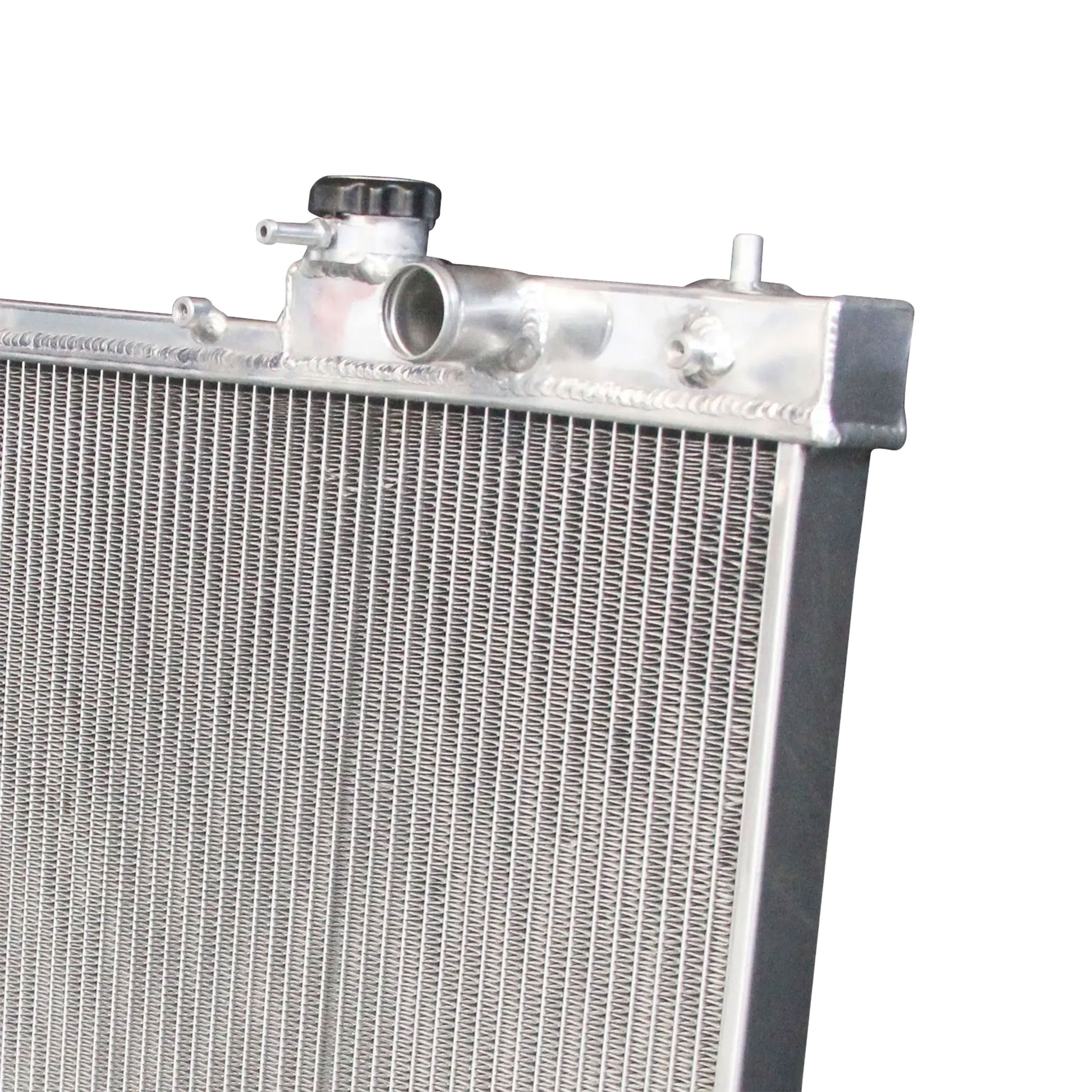 Aluminum Radiator detail 1 view CRV (1997-2001) 2.0L L4 Pressure Tested